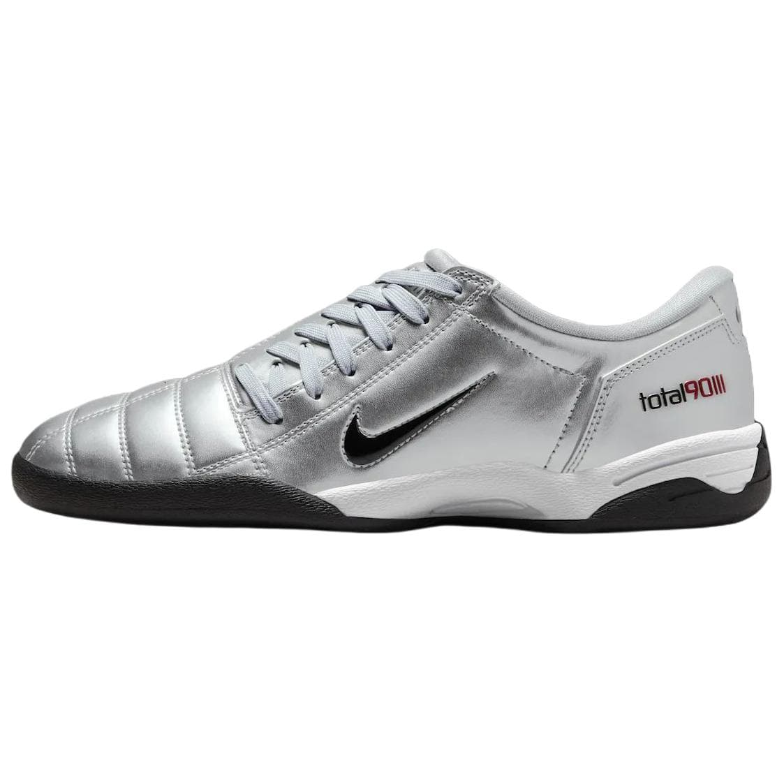 Кроссовки для футбола NIKE Total 90 III IC In Женские футбольные бутсы Серебряные - изображение 1