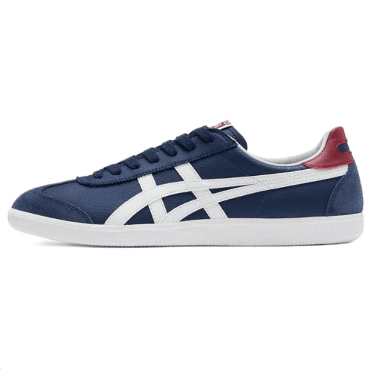 Кроссовки Onitsuka Tiger Tokuten Спилок коровья кожа устойчивая к истиранию низкий верх повседневная обувь унисекс синий - изображение 1