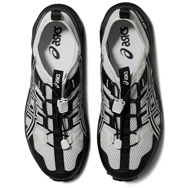Кроссовки ASICS Gel Sonoma Синтетическая кожа Амортизация Износостойкий Низкий Топ Повседневная обувь Унисекс Черный - изображение 4