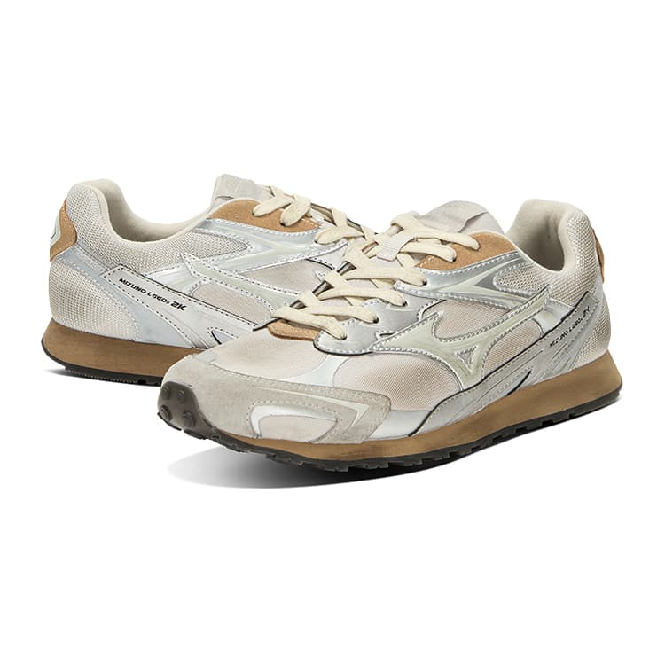 Кроссовки Mizuno LG 60S Low Топ Повседневная обувь Unisex Light Серый - изображение 3