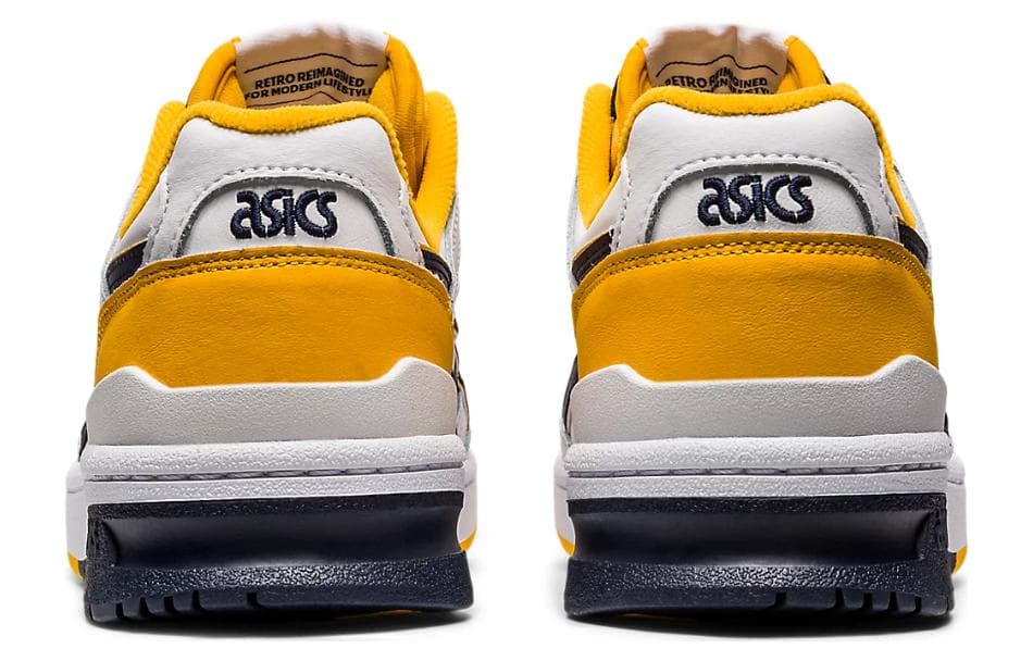 Кроссовки Asics EX89 White Black Yellow - изображение 6