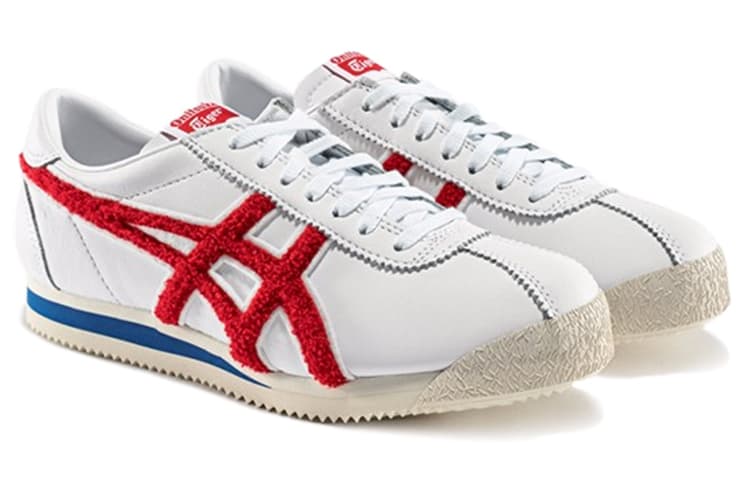 Кроссовки Onitsuka Tiger Corsair White Red - изображение 2