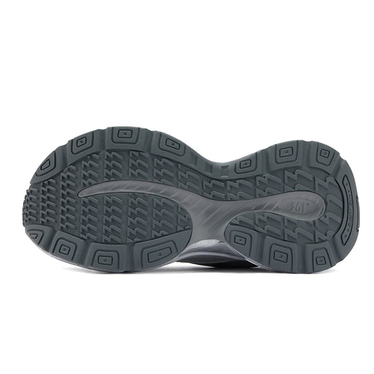 Кроссовки 361° Heart Shoes противоскользящие устойчивые к истиранию низкий топ повседневная обувь для женщин серебряный серый - изображение 5