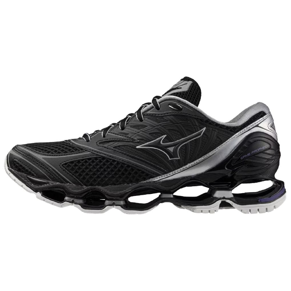 Кроссовки Mizuno Wave Prophecy LS Текстиль Синтетическая кожа Низкий верх Повседневная обувь Унисекс Черный - изображение 1