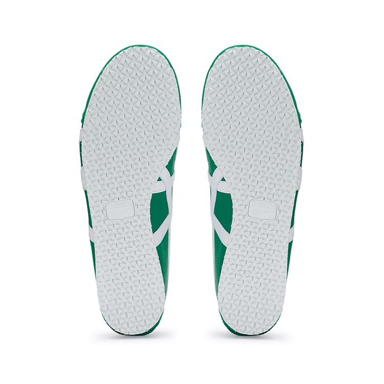 Кроссовки Onitsuka Tiger MEXICO 66 Противоскользящая и Дышащая Низкая Повседневная Обувь Унисекс Зеленая - изображение 7