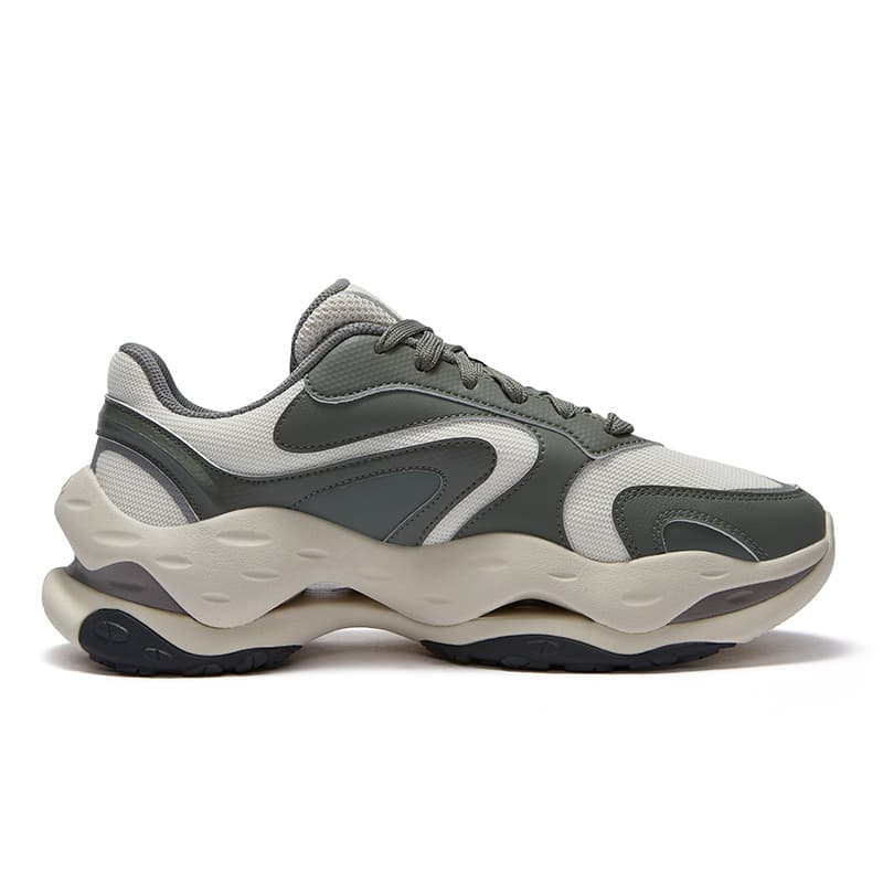 Кроссовки FILA FUSION Low Top Повседневная обувь Мужская Серый Зеленый - изображение 2