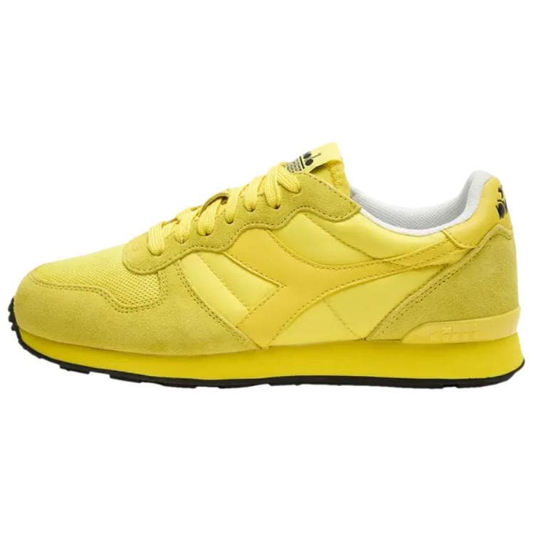 Кроссовки Diadora Camaro Устойчивая к истиранию Низкая повседневная обувь Унисекс Желтая - изображение 1