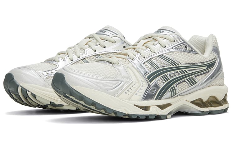 Кроссовки Asics Gel-Kayano 14 Silver White - изображение 4