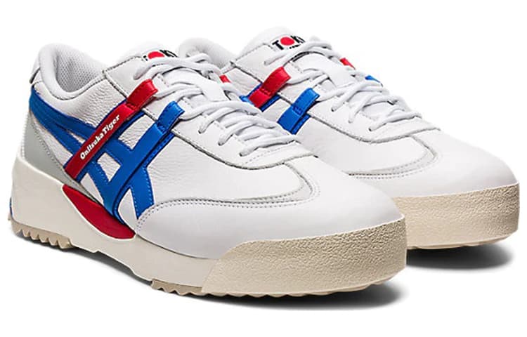 Кроссовки Onitsuka Tiger Delegation Ex White Blue Red - изображение 3