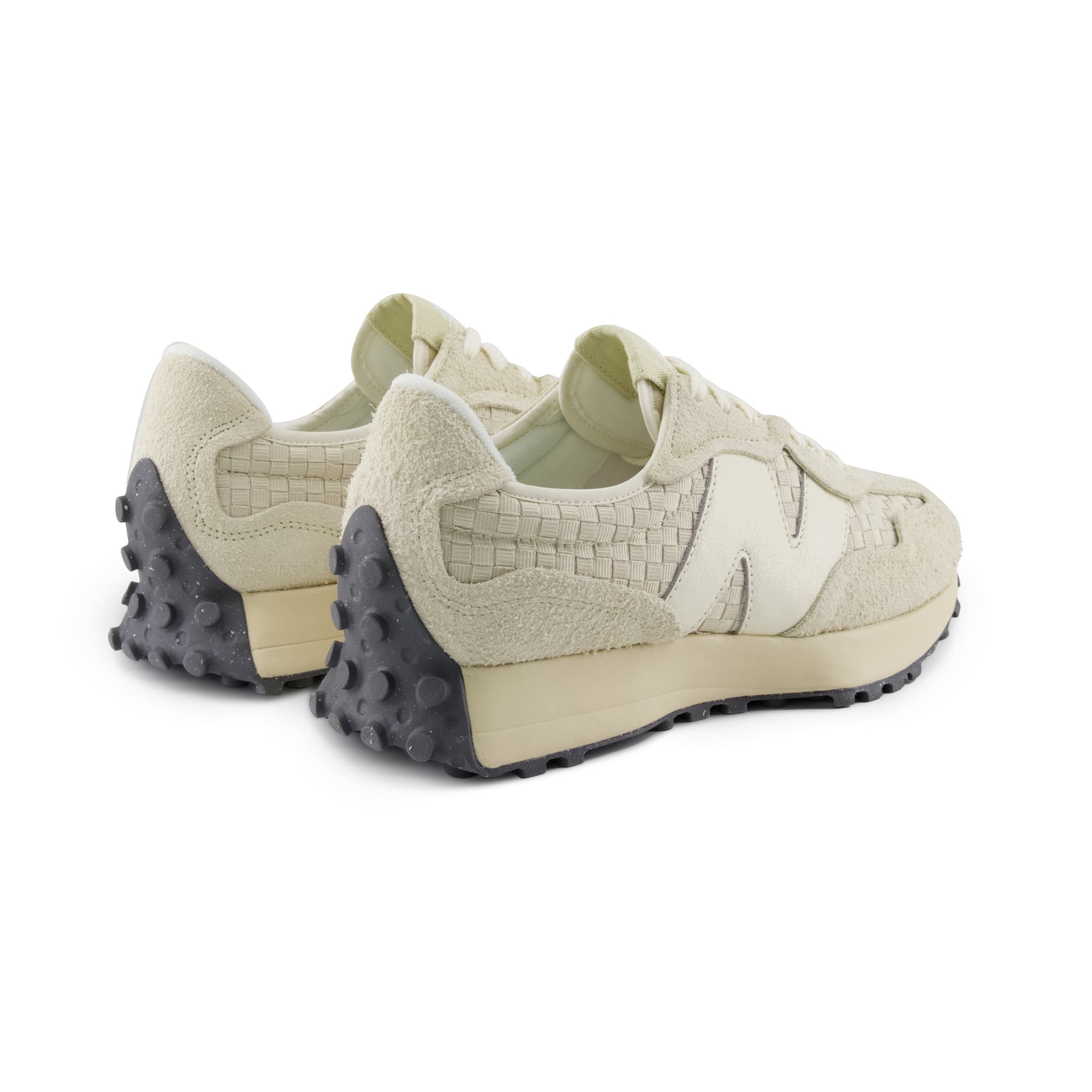 Кроссовки New Balance NB 327 Удобная Устойчивая к истиранию Низкая Повседневная Обувь Унисекс Светло-Желтая - изображение 4