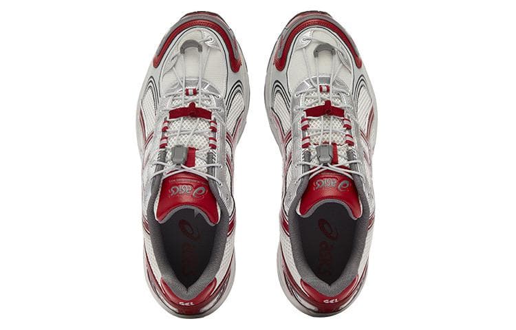 Кроссовки Asics Gel Kahana TR V4 Амортизация Дышащий Низкий Верх Повседневная Обувь Унисекс Серый Красный - изображение 5