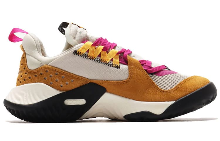 Кроссовки Jordan Delta Low White Pink Brown - изображение 2