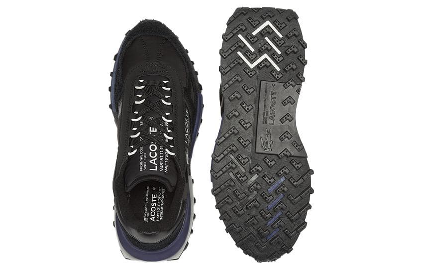 Кроссовки Lacoste Leather Low Top Sneakers Black - изображение 5