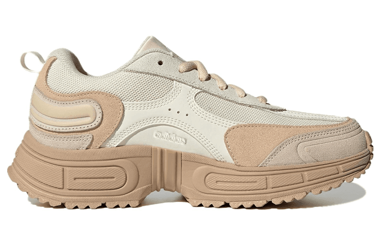 Кроссовки Adidas Neo Fantasy Flow Текстиль Спилок коровьей кожи противоскользящий устойчивый к истиранию низкий верх - изображение 2