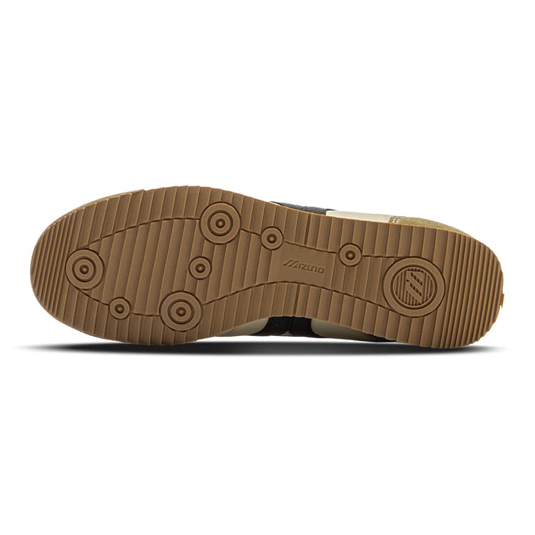 Кроссовки Mizuno LG 60S Противоскользящая и Дышащая Низкая Повседневная Обувь Унисекс Абрикос Черный - изображение 5