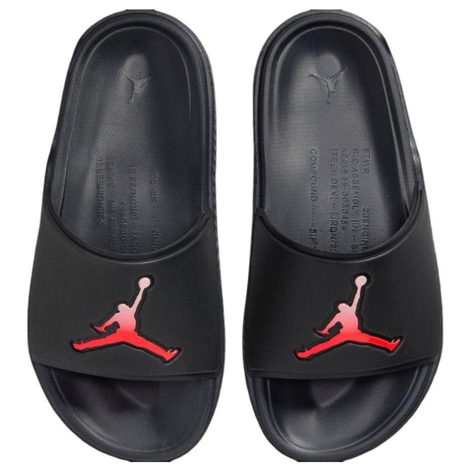 Сандалии PSG X Jordan Jumpman Slide Мягкие и Комфортные Противоскользящие Устойчивые к Износу Шлепанцы Унисекс Черные - изображение 3