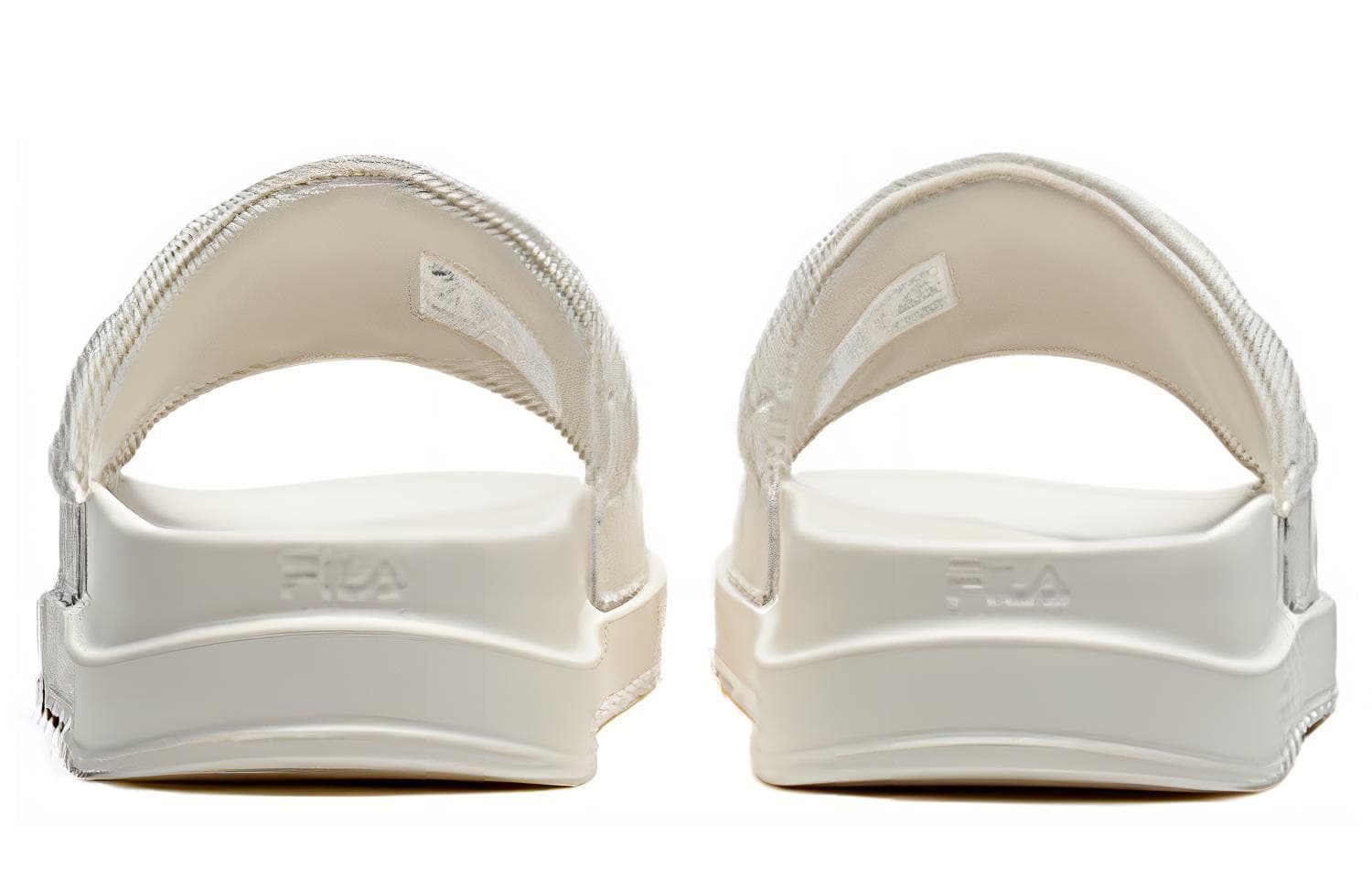 Сандалии FILA Drifter Synthetic Leather Slide White - изображение 4