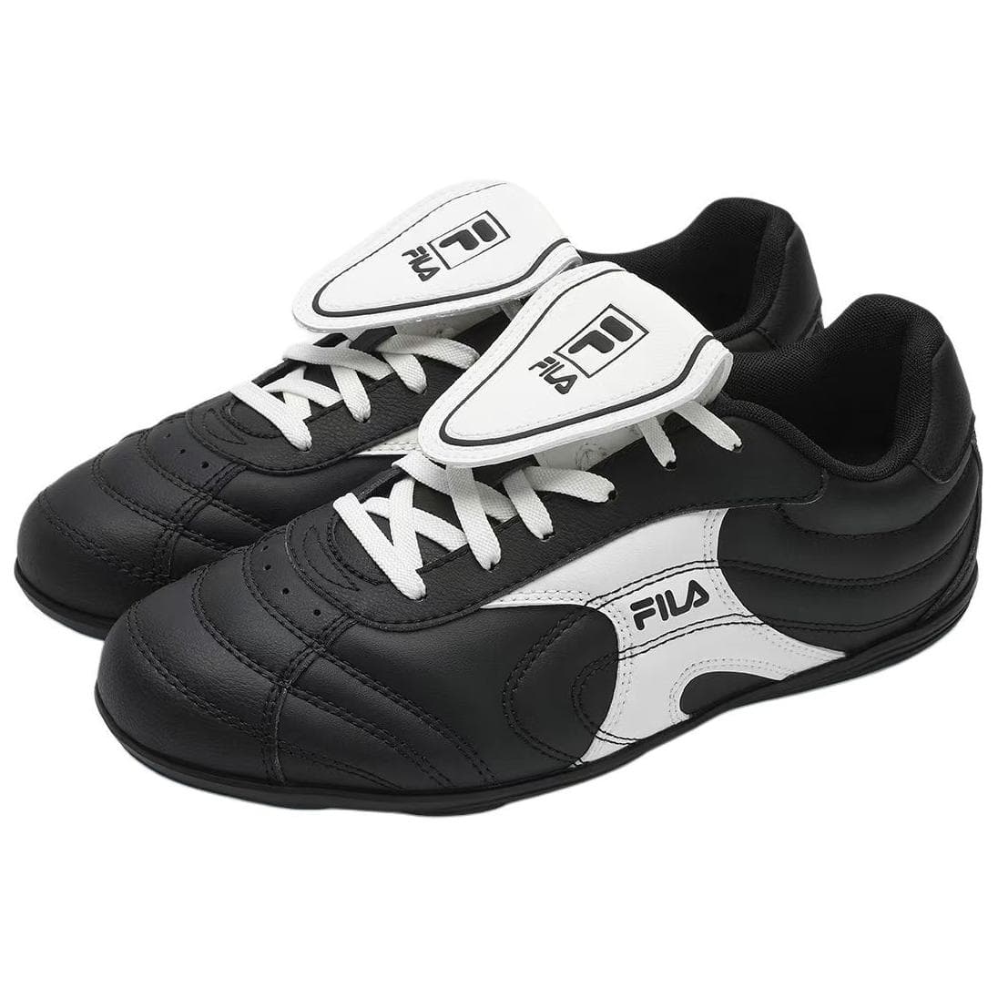 Кроссовки fila LIPPER Water Dance Shoes Устойчивые к истиранию Дышащая Низкая Повседневная Обувь Женская Черно-Белая - изображение 2