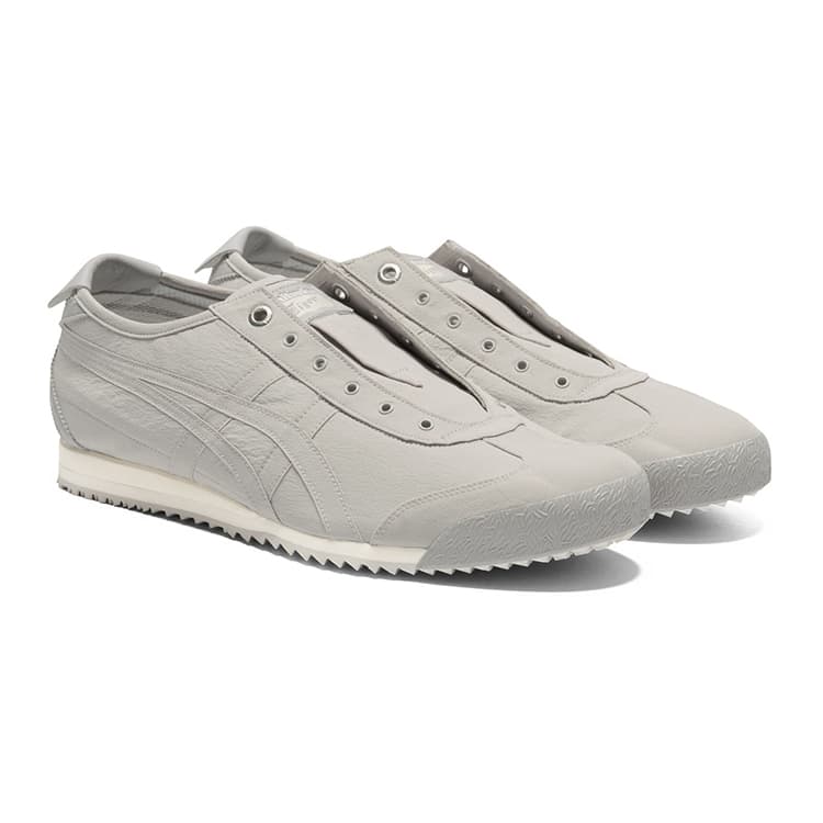 Кроссовки Onitsuka Tiger MEXICO 66 Slip-On Low-Top Повседневная Обувь Унисекс Серый - изображение 3