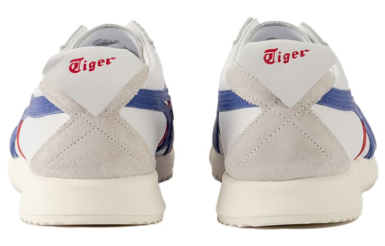 Кроссовки Onitsuka Tiger Mexico 66 White Blue Red - изображение 3