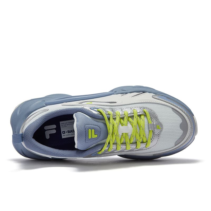 Кроссовки FILA FUSION FORCE Gravity Shoes Low Топ Повседневная обувь Женские Голубо-серый - изображение 6