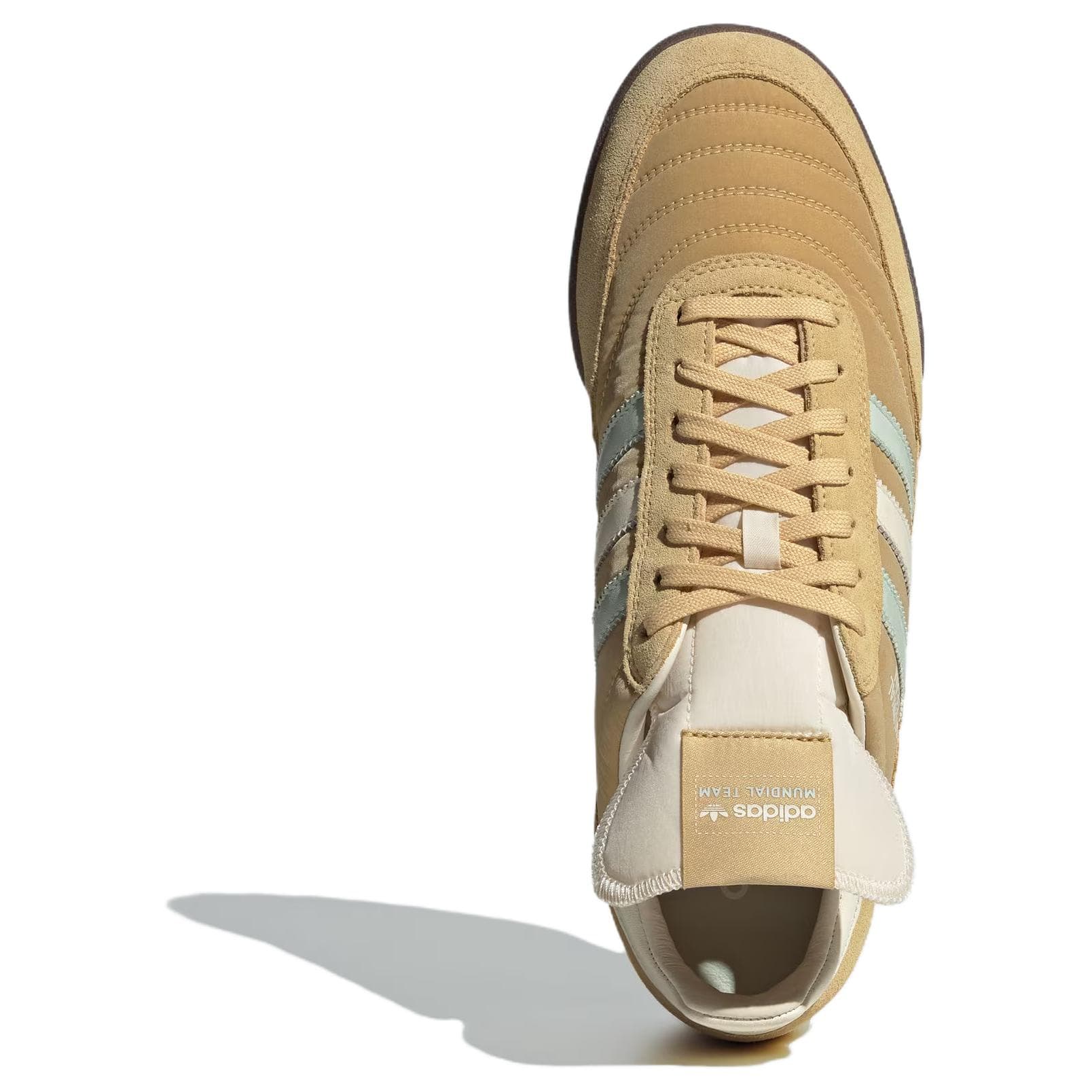 Кроссовки для футбола Adidas Originals Mundial Team Удобные и Легкие Бутсы для Футбола с Защитой от Потертостей Унисекс Светло-Коричневые - изображение 3