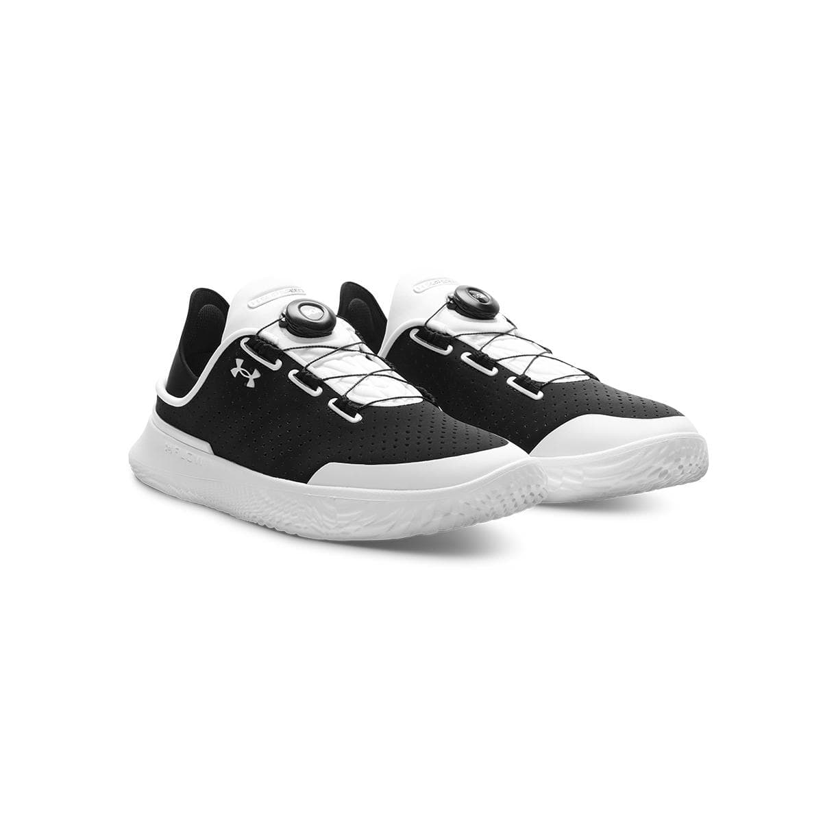 Кроссовки Under Armour Ua Flow Slipspeed Комфортный Низкий Топ Повседневная Обувь Унисекс Черный - изображение 4