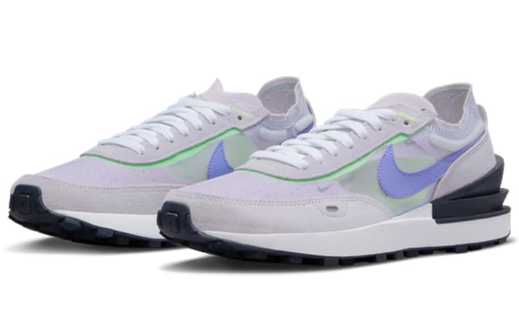 Кроссовки Nike Waffle One Grey Purple - изображение 3