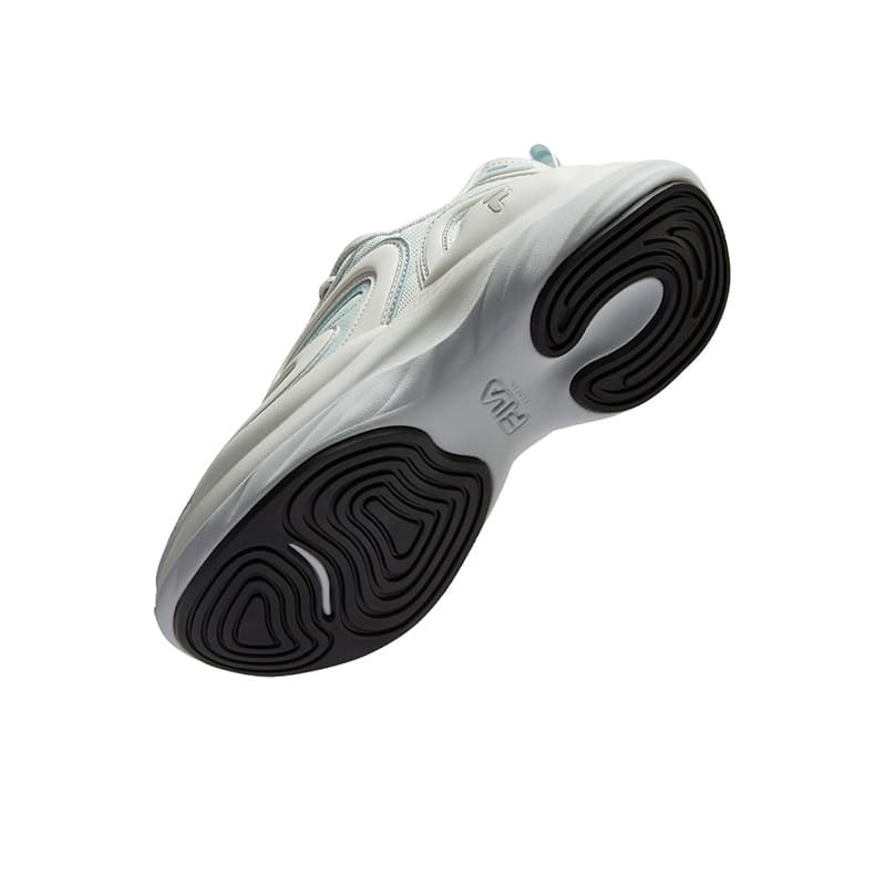 Кроссовки FILA FUSION BUZZARD Meteorite Shoes Low Топ Повседневная обувь Женские Серо-голубой - изображение 5