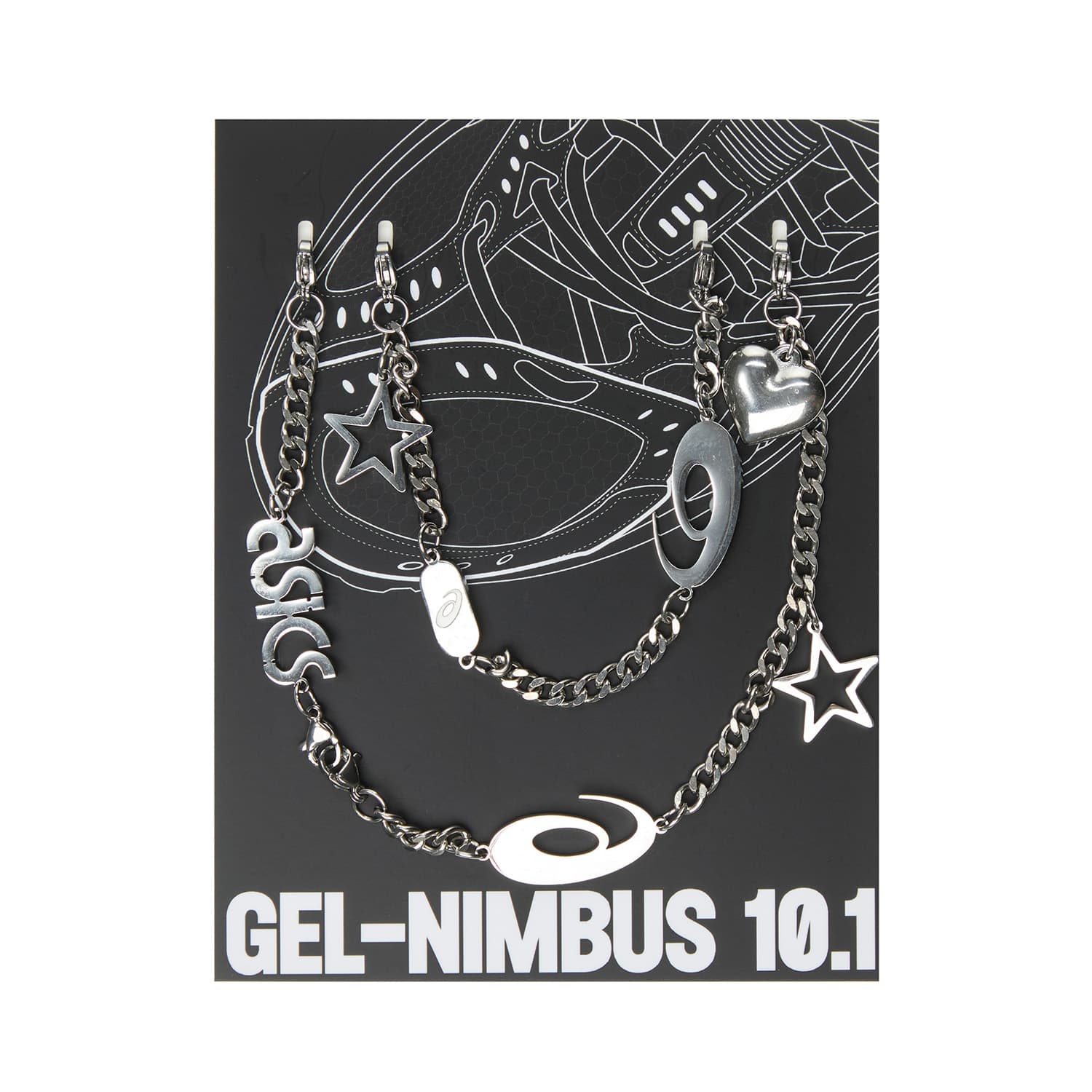 Кроссовки Asics Gel Nimbus 10,1 Амортизация Устойчивость к истиранию Амортизация Износостойкость Повседневная обувь Унисекс - изображение 6