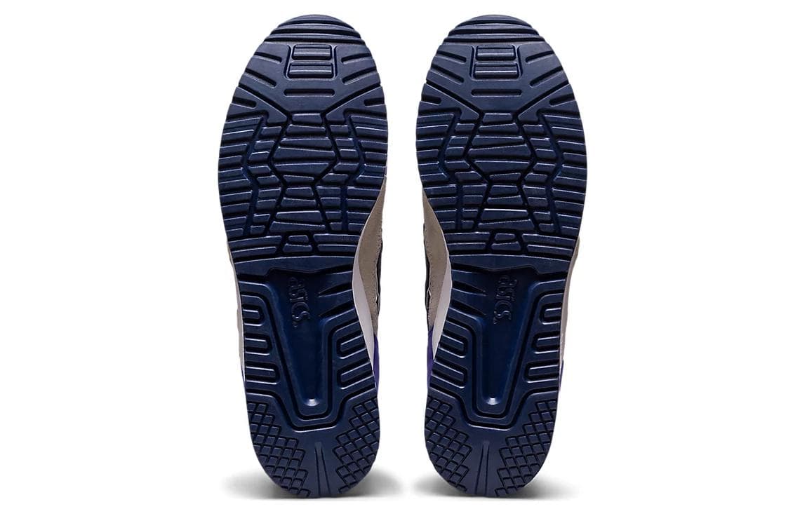 Кроссовки Asics Gel Lyte 3 Удобная Круглая Нога Устойчивая к Износу Низкая Повседневная Обувь Унисекс Синяя Белая - изображение 4
