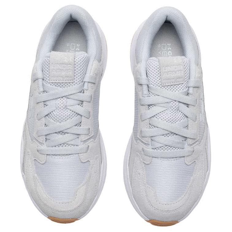 Кроссовки Under Armour Edge Аbrasion Resistant Легкий Низкий Топ Повседневная Обувь Женская Серый - изображение 4