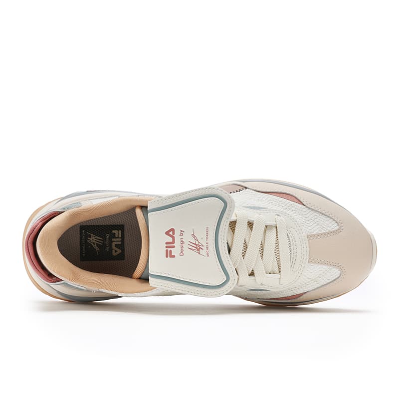 Кроссовки FILA KM2 White Pink Yellow - изображение 3