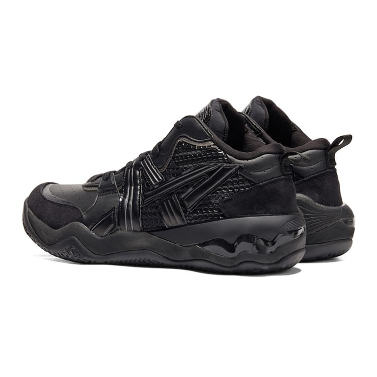 Кроссовки Onitsuka Tiger Tigcourt Мода Амортизация Устойчивость к истиранию MID Топ Повседневная обувь Унисекс Черный - изображение 4
