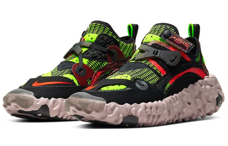 Кроссовки Nike ISPA OverReact Black Green - изображение 3