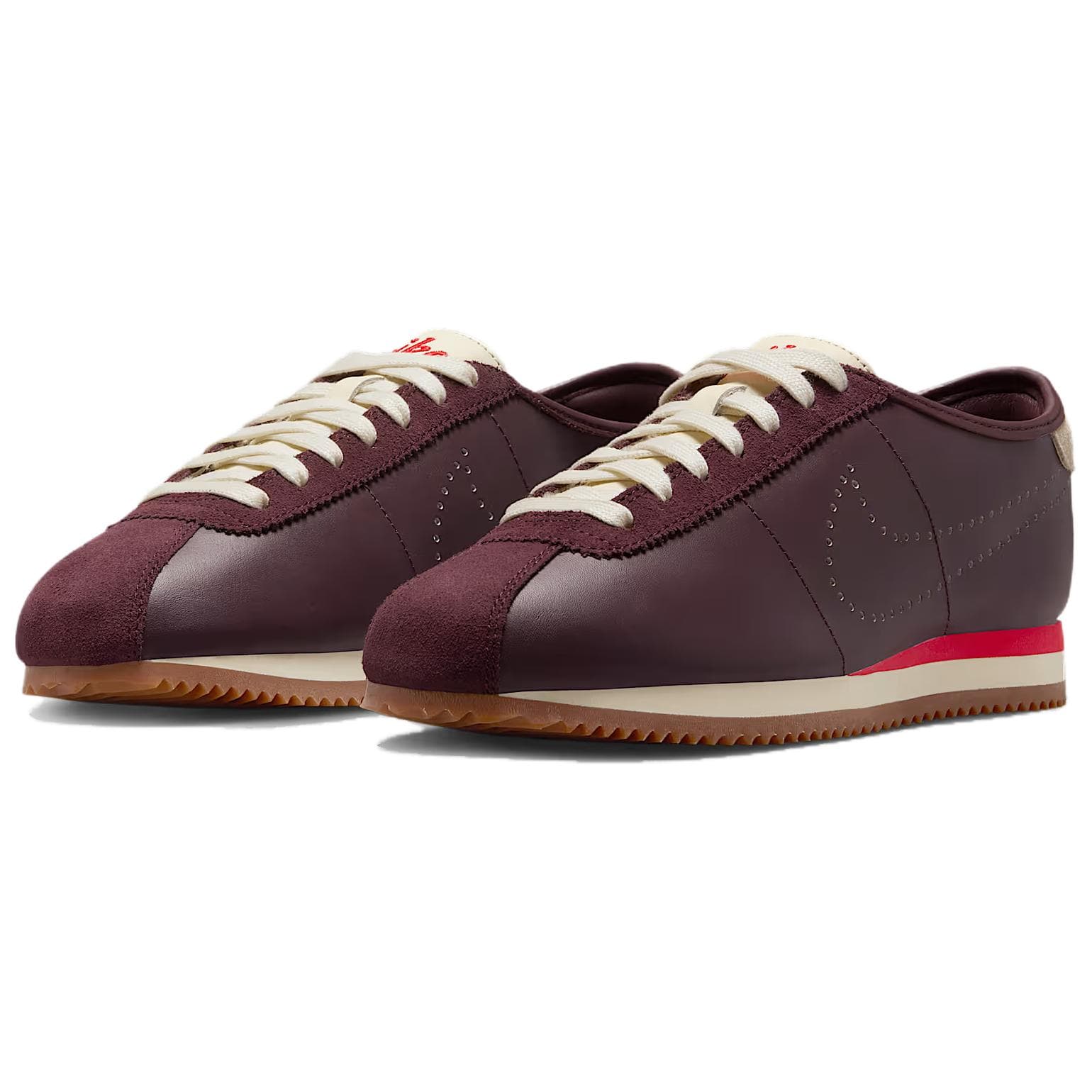 Кроссовки Nike Cortez Burgundy - изображение 3