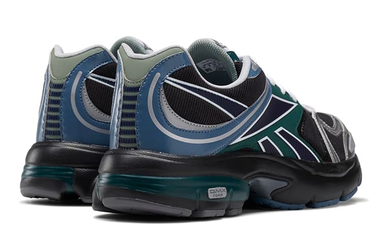Кроссовки Critic x Reebok Premier Road Plus 6 Black Blue Green - изображение 5