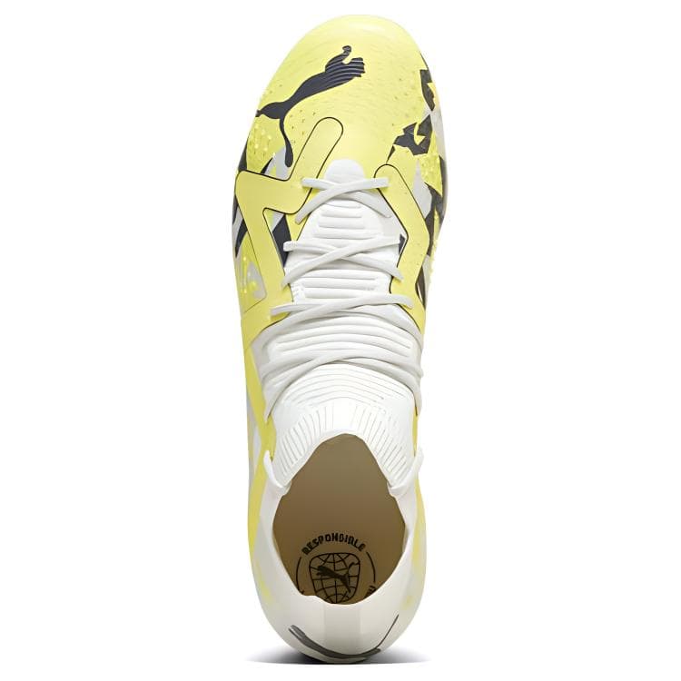 Кроссовки для футбола PUMA Future Match Mxsg Удобная SG Мягкая трава Устойчивая к истиранию Футбольная обувь Мужская Желтая - изображение 4