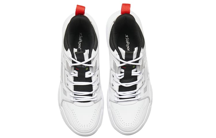 Кроссовки Xtep High Top Sneakers White Black - изображение 2