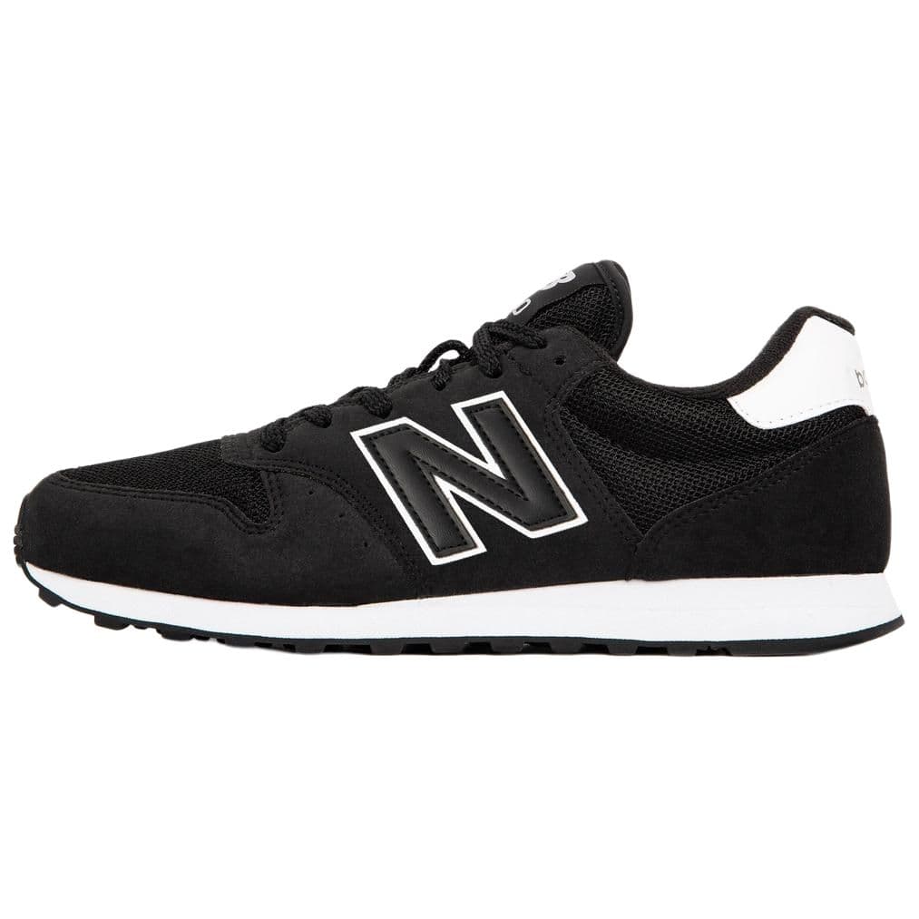 Кроссовки New Balance NB 500 Low Top Повседневная Обувь Мужская Черная - изображение 1