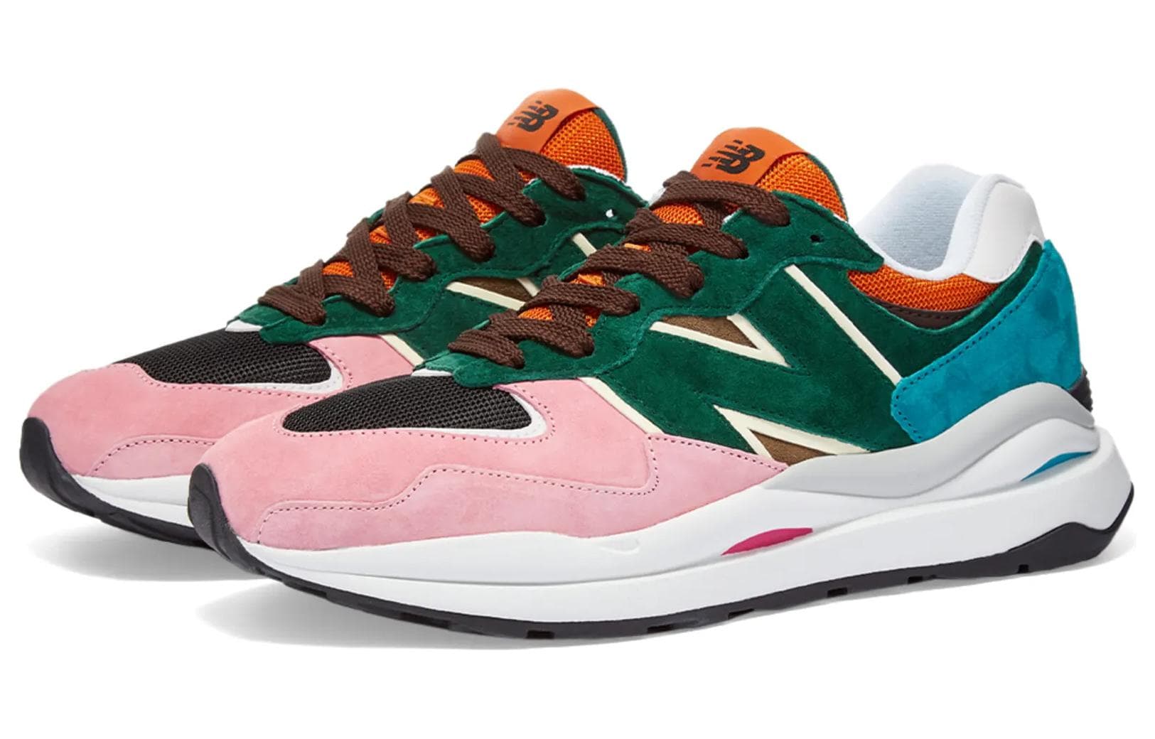 Кроссовки New Balance 5740 Blue Pink Green - изображение 3