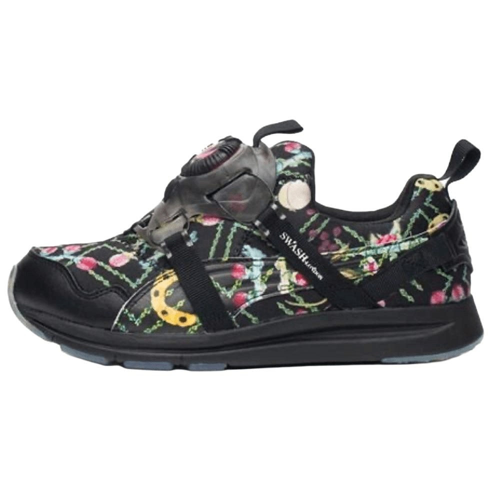Кроссовки HAAST Disc X PUMA Swash Устойчивая к истиранию Низкая Повседневная Обувь Женская Черная - изображение 1