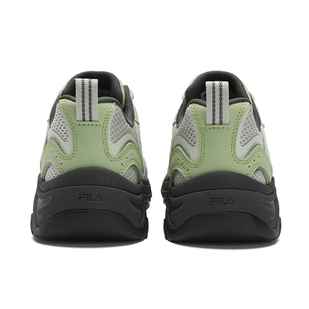 Кроссовки FILA FLUXION Износостойкий Дышащий Легкий Низкий Топ Повседневная Обувь Женская Серый Зеленый - изображение 4