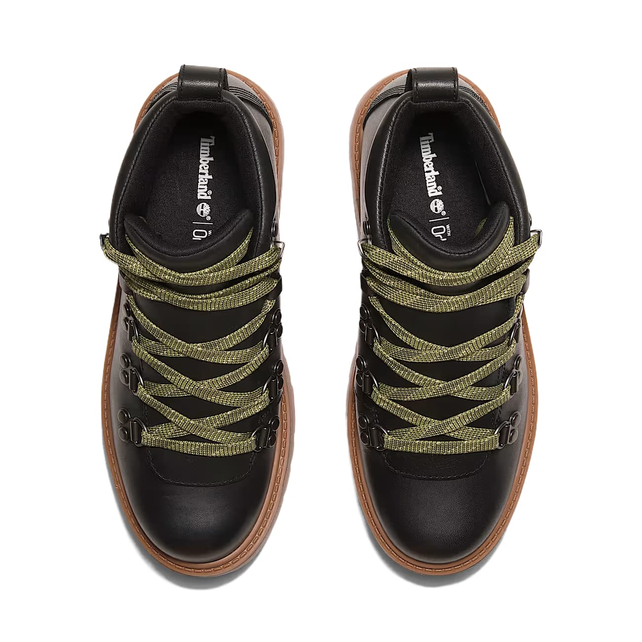 Ботинки Timberland Stone Street кожа армейские ботинки для женщин черные длина до щиколотки - изображение 4