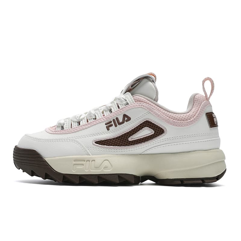 Кроссовки FILA Disruptor 2 Low Топ Повседневная обувь Женская Белый Розовый - изображение 1