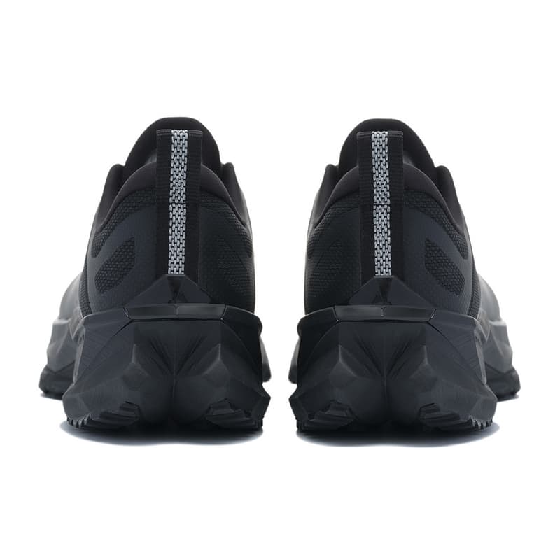 Кроссовки LI NING 1990 Commute Collection Амортизация Покрытие Low Топ Повседневная обувь Унисекс Черный - изображение 4