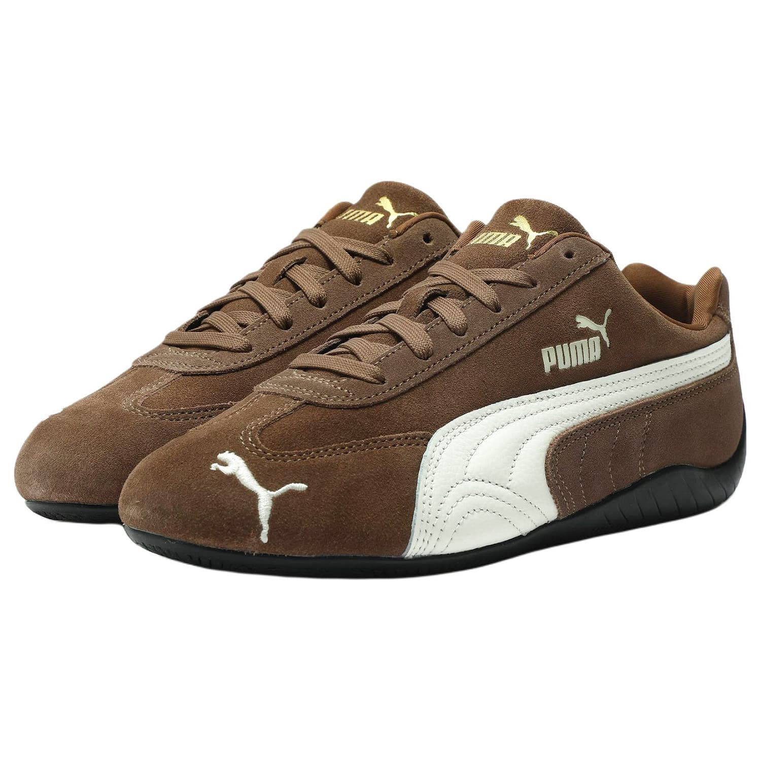 Кроссовки PUMA Speedcat Low Топ Повседневная обувь Унисекс Темно-кофейный - изображение 3