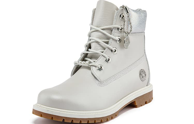 Ботинки Timberland 6 Inch Light Grey - изображение 3