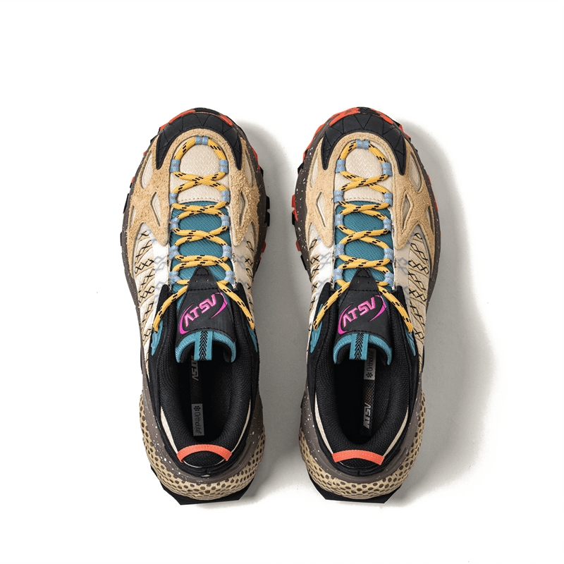Кроссовки ANTA SNEAKERVERSE Противоскользящая Устойчивая к износу Низкий Топ Повседневная Обувь Мужская Бежевая Коричневая Черная - изображение 3