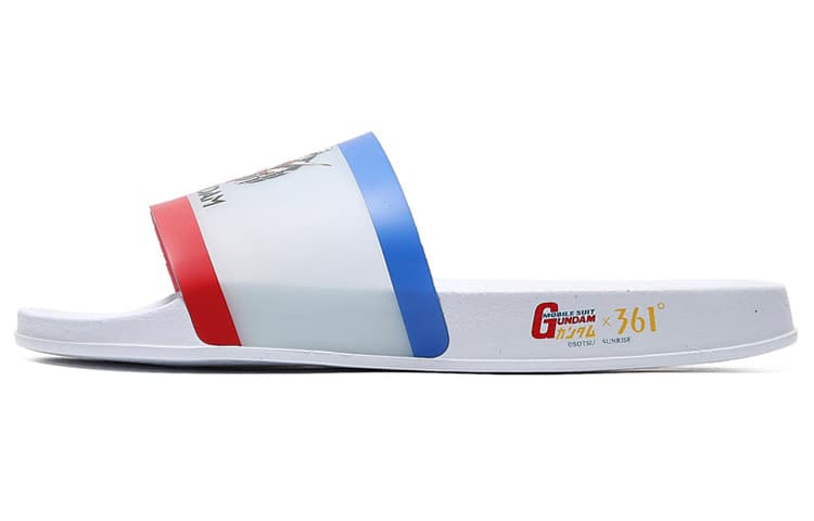 Сандалии 361° Gundam Slippers White Blue Red - изображение 1